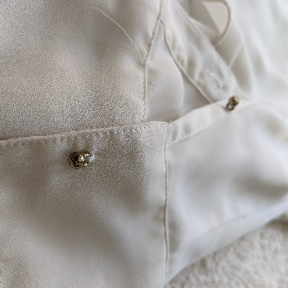 Express Button Down Blouse - Picture 2 of 6